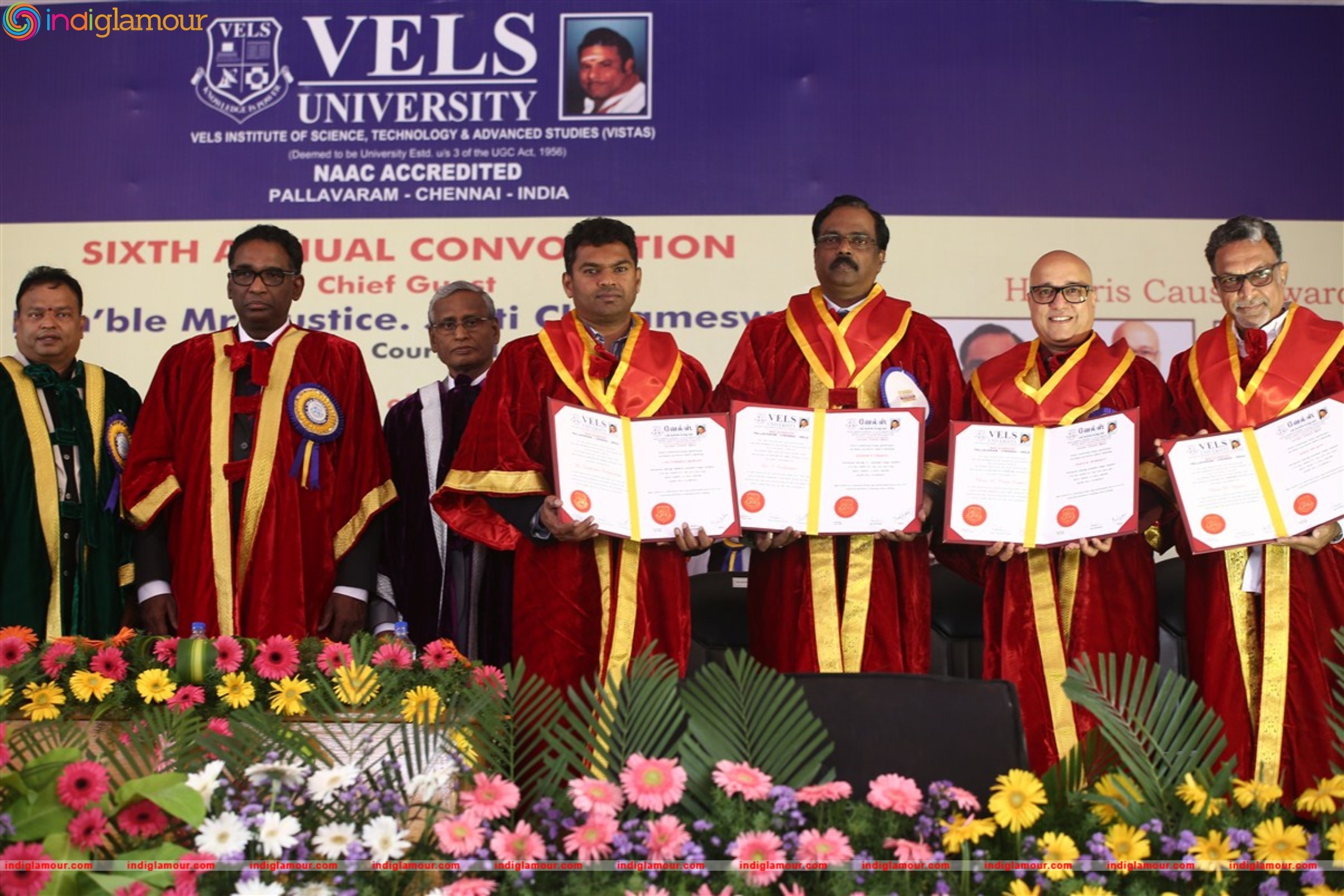 Vels University Confers Doctorate on Nassar Event hd photo