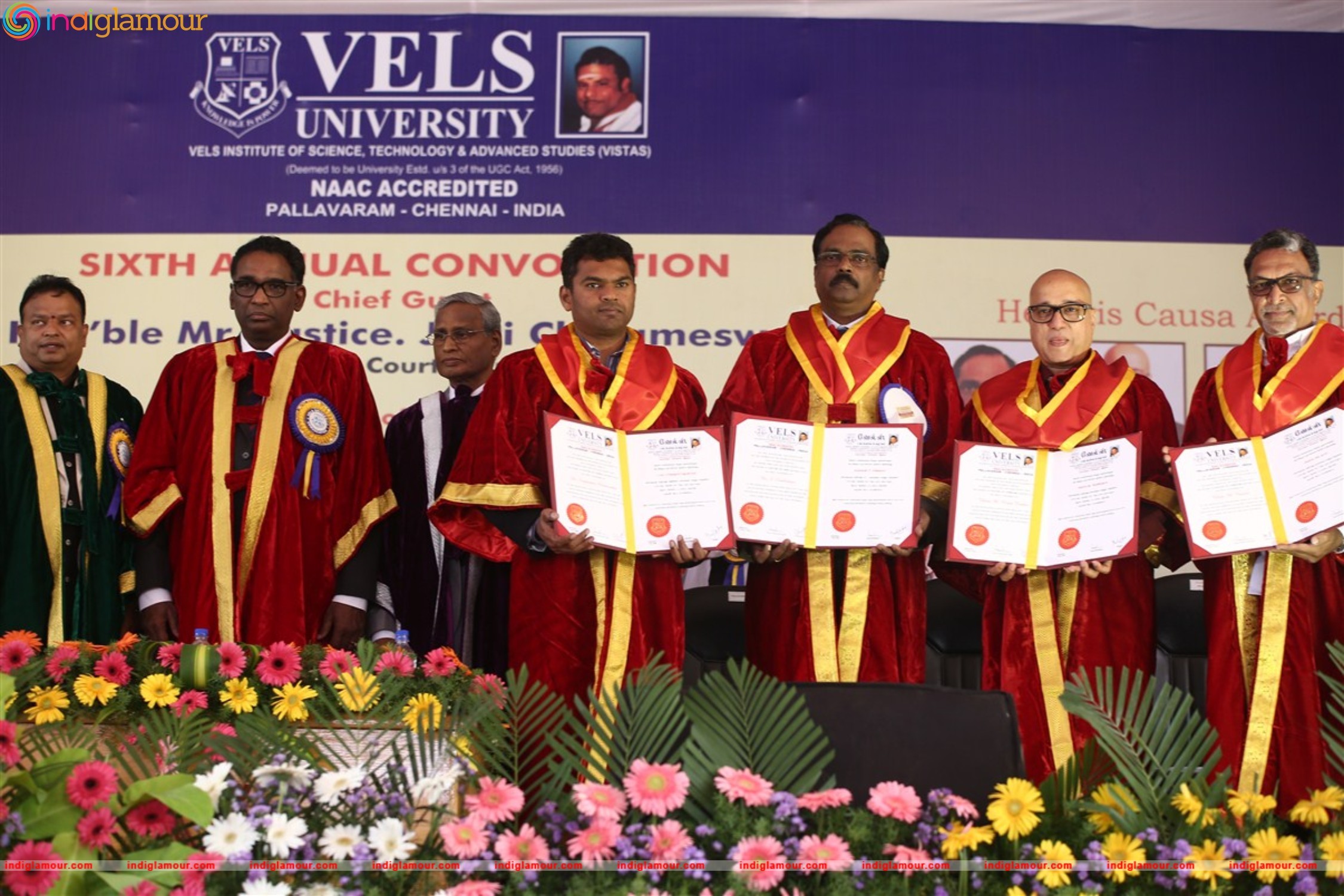 Vels University Confers Doctorate on Nassar Event hd photo
