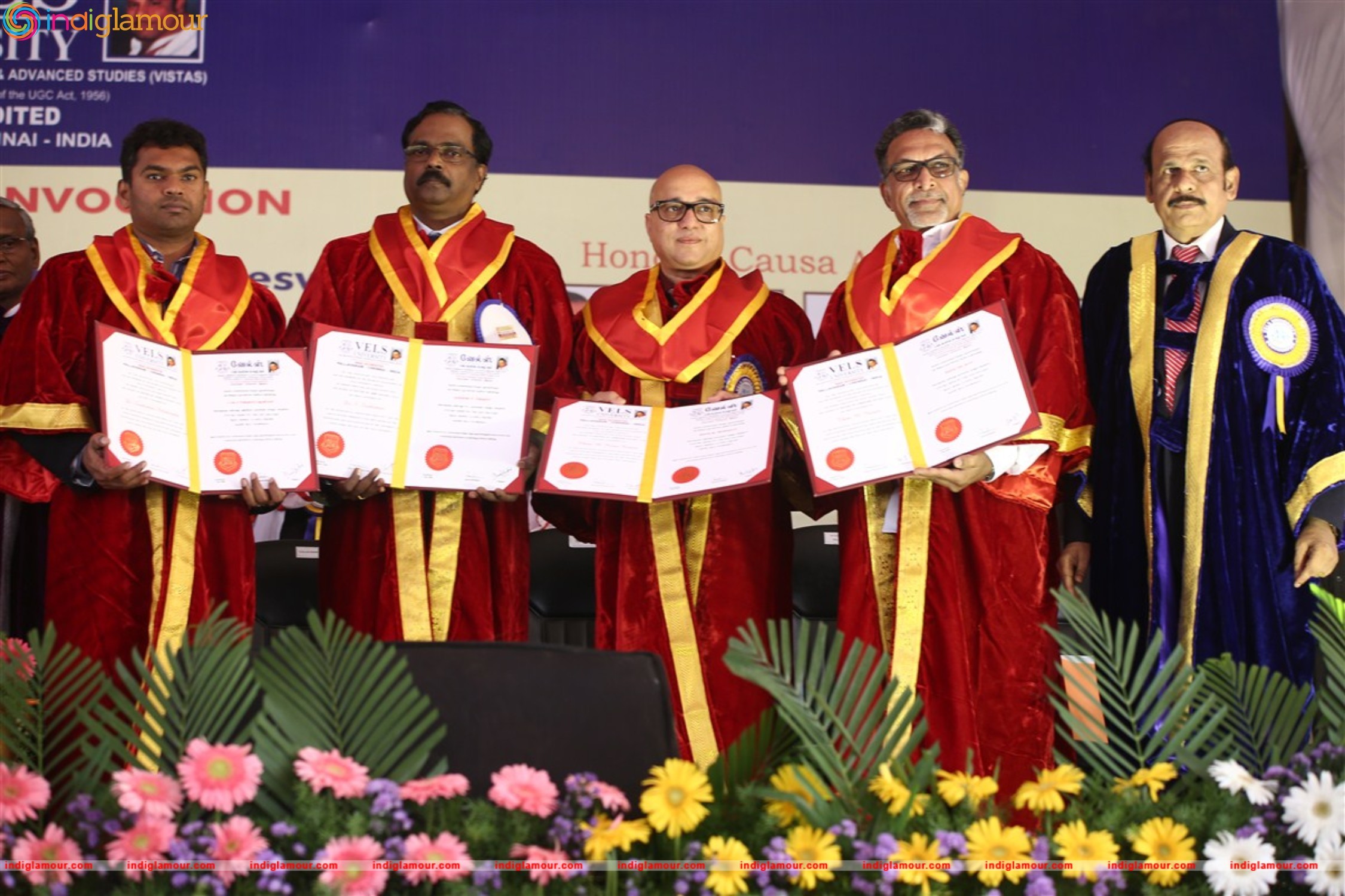 Vels University Confers Doctorate on Nassar Event hd photo
