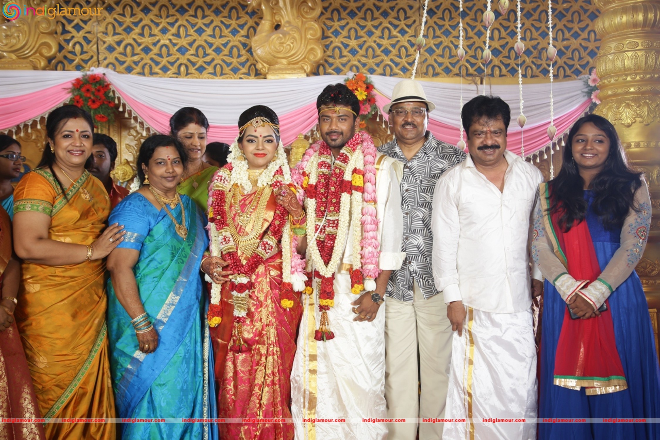 Director Pandiarajan Son Prithvirajan Weds Akshaya Wedding Images Event hd photo