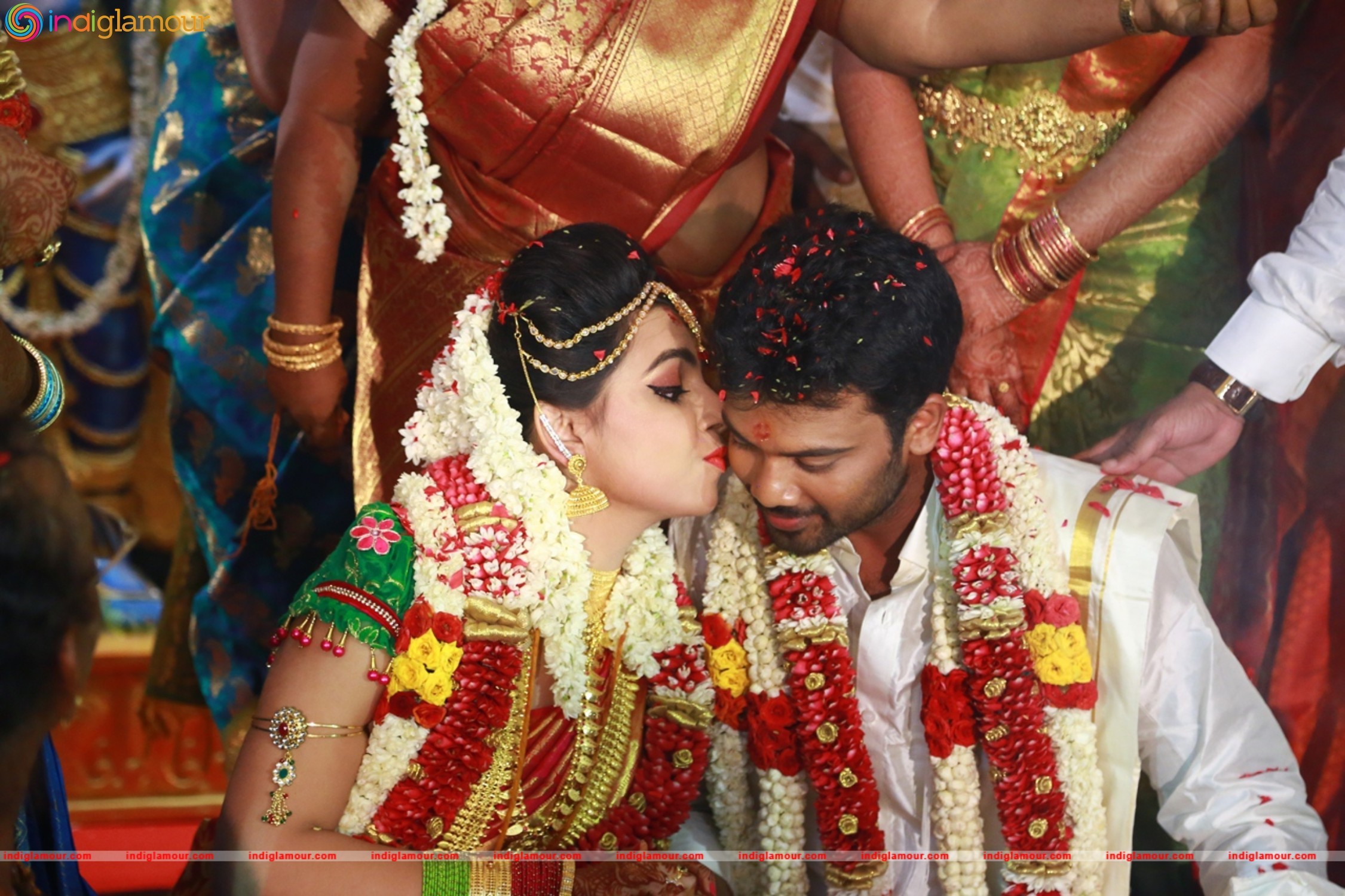 Director Pandiarajan Son Prithvirajan Weds Akshaya Wedding Images Event hd photo
