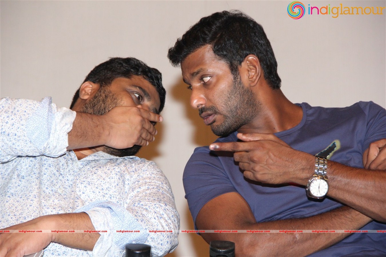 Actor Vishal And Producer Ke Gnanavel Raja Press Meet Photos Event hd photo