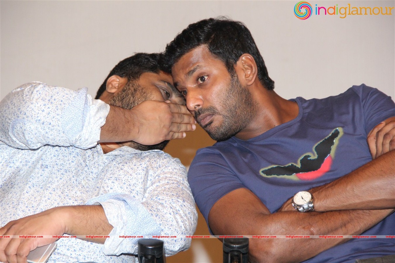 Actor Vishal And Producer Ke Gnanavel Raja Press Meet Photos Event hd photo
