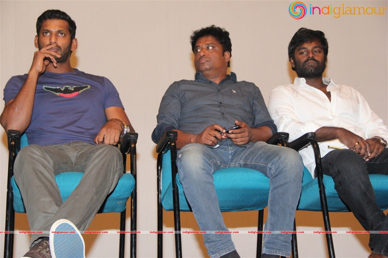 Actor Vishal And Producer Ke Gnanavel Raja Press Meet Photos Event hd photo