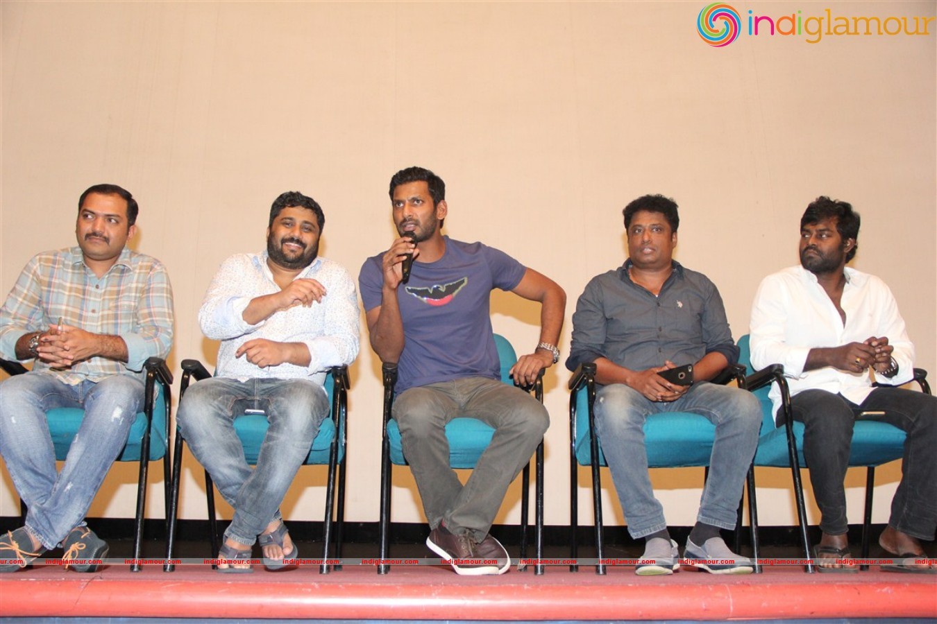 Actor Vishal And Producer Ke Gnanavel Raja Press Meet Photos Event hd photo
