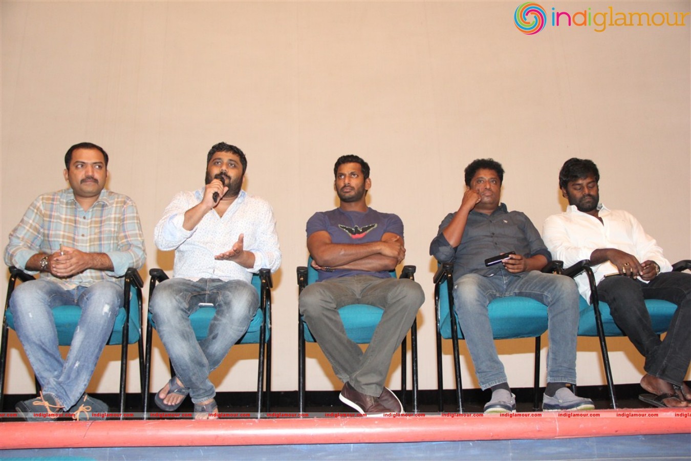 Actor Vishal And Producer Ke Gnanavel Raja Press Meet Photos Event hd photo