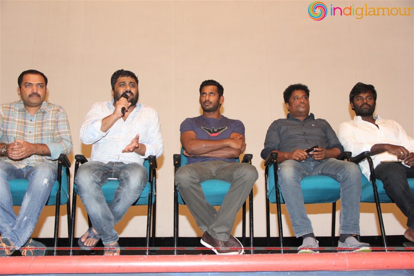 Actor Vishal And Producer Ke Gnanavel Raja Press Meet Photos Event hd photo