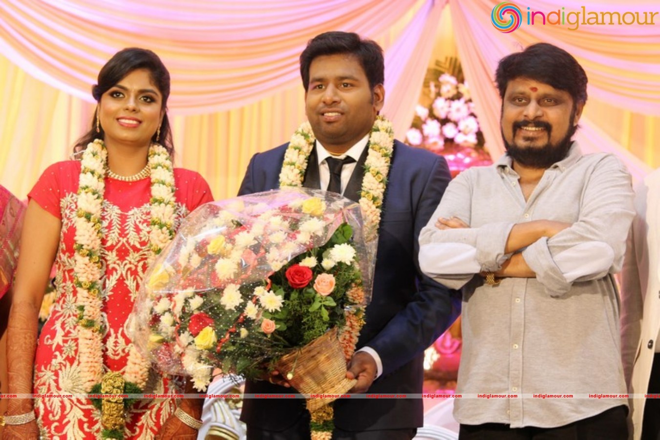 Chinnappa Devar Grand son Wedding Reception stills Event hd photo