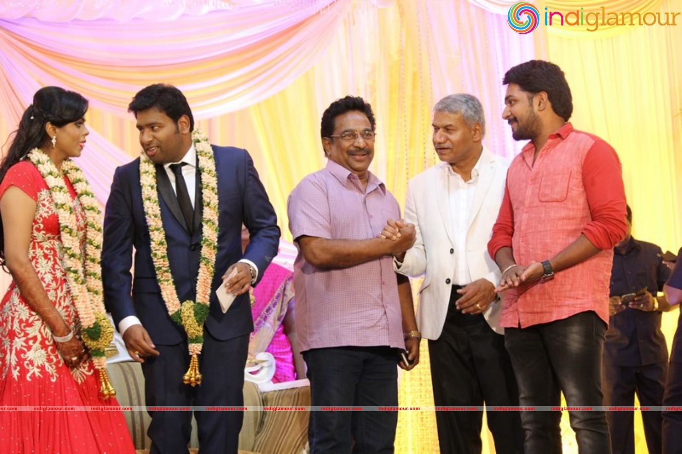 Chinnappa Devar Grand son Wedding Reception stills Event hd photo