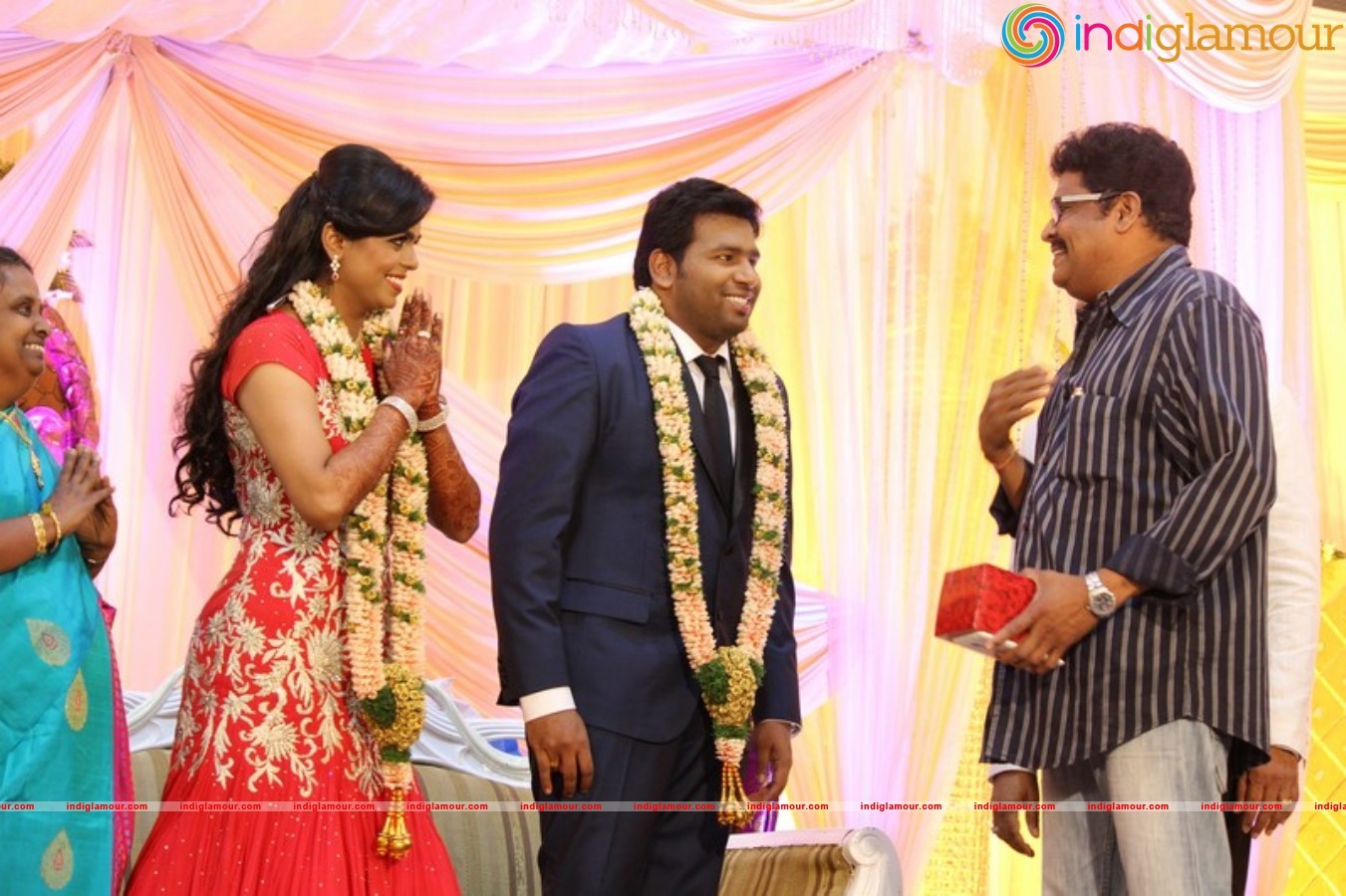Chinnappa Devar Grand son Wedding Reception stills Event hd photo