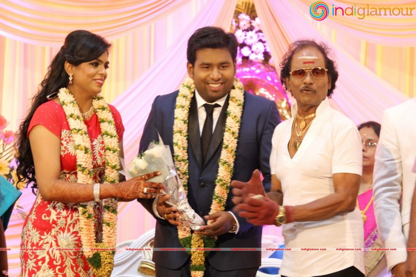Chinnappa Devar Grand son Wedding Reception stills Event hd photo