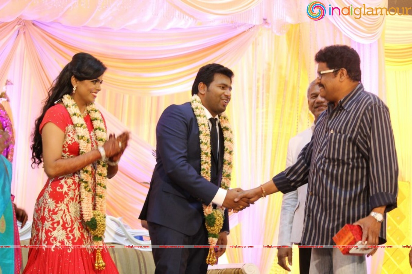 Chinnappa Devar Grand son Wedding Reception stills Event hd photo