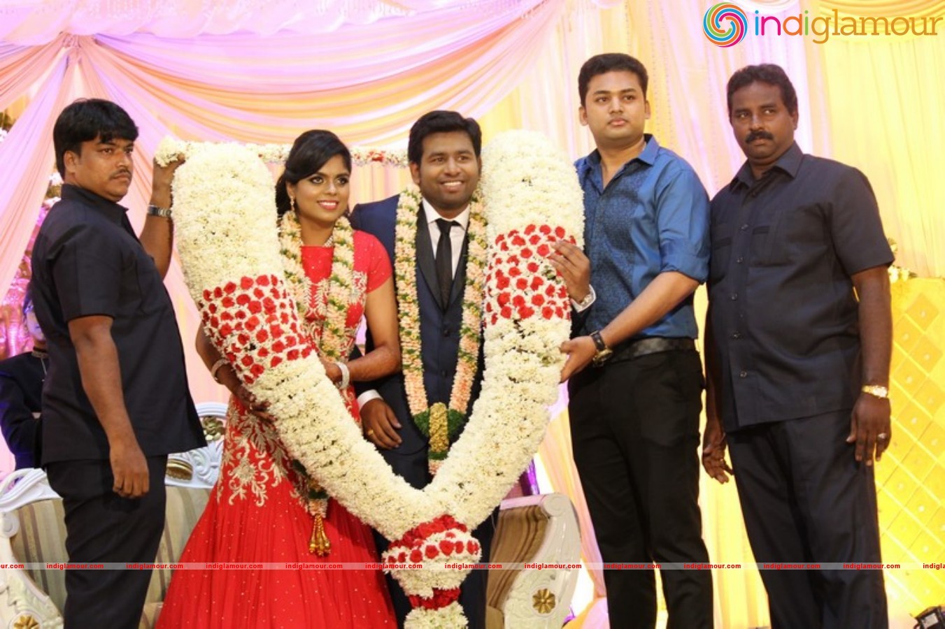 Chinnappa Devar Grand son Wedding Reception stills Event hd photo