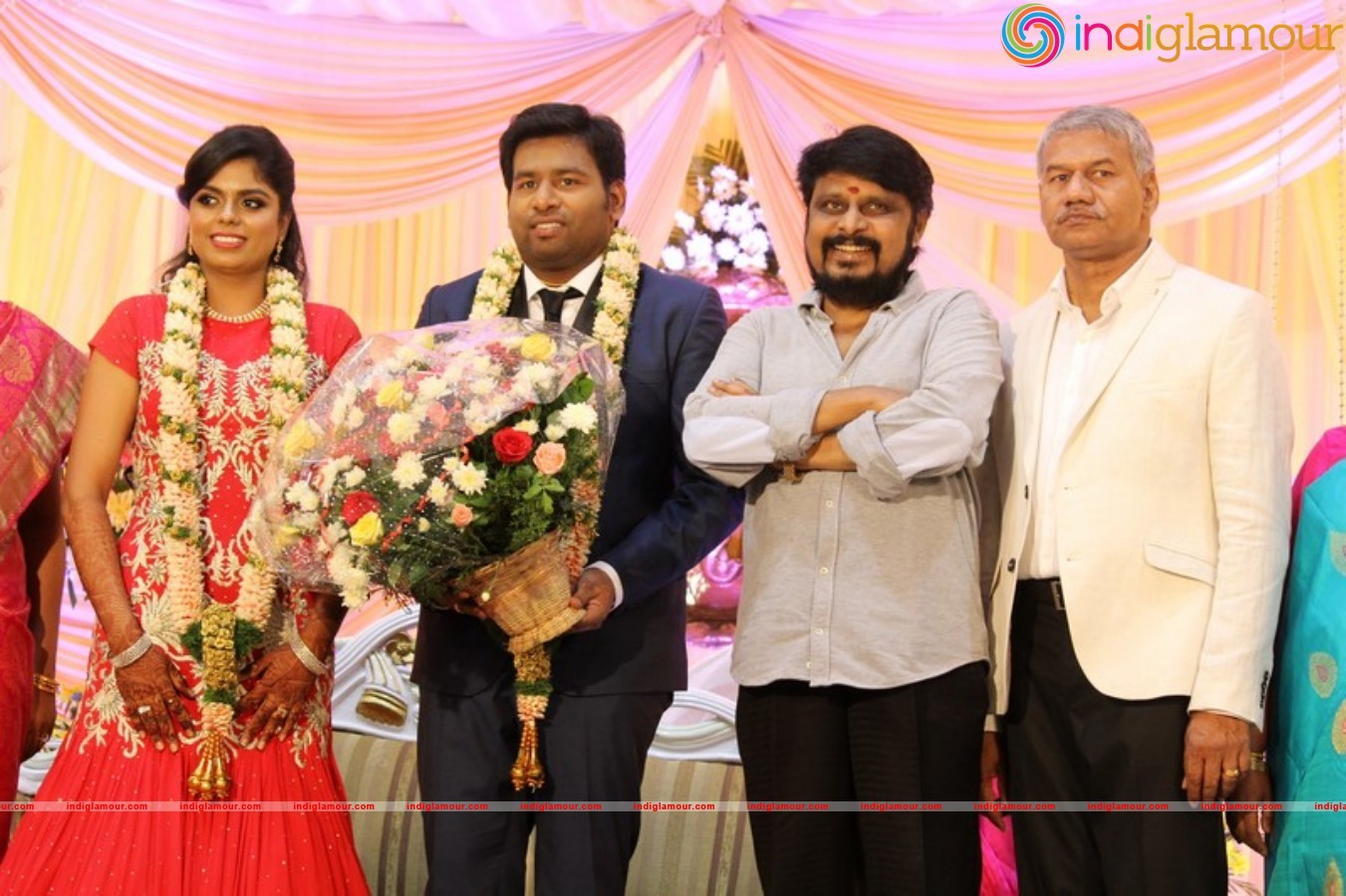 Chinnappa Devar Grand son Wedding Reception stills Event hd photo