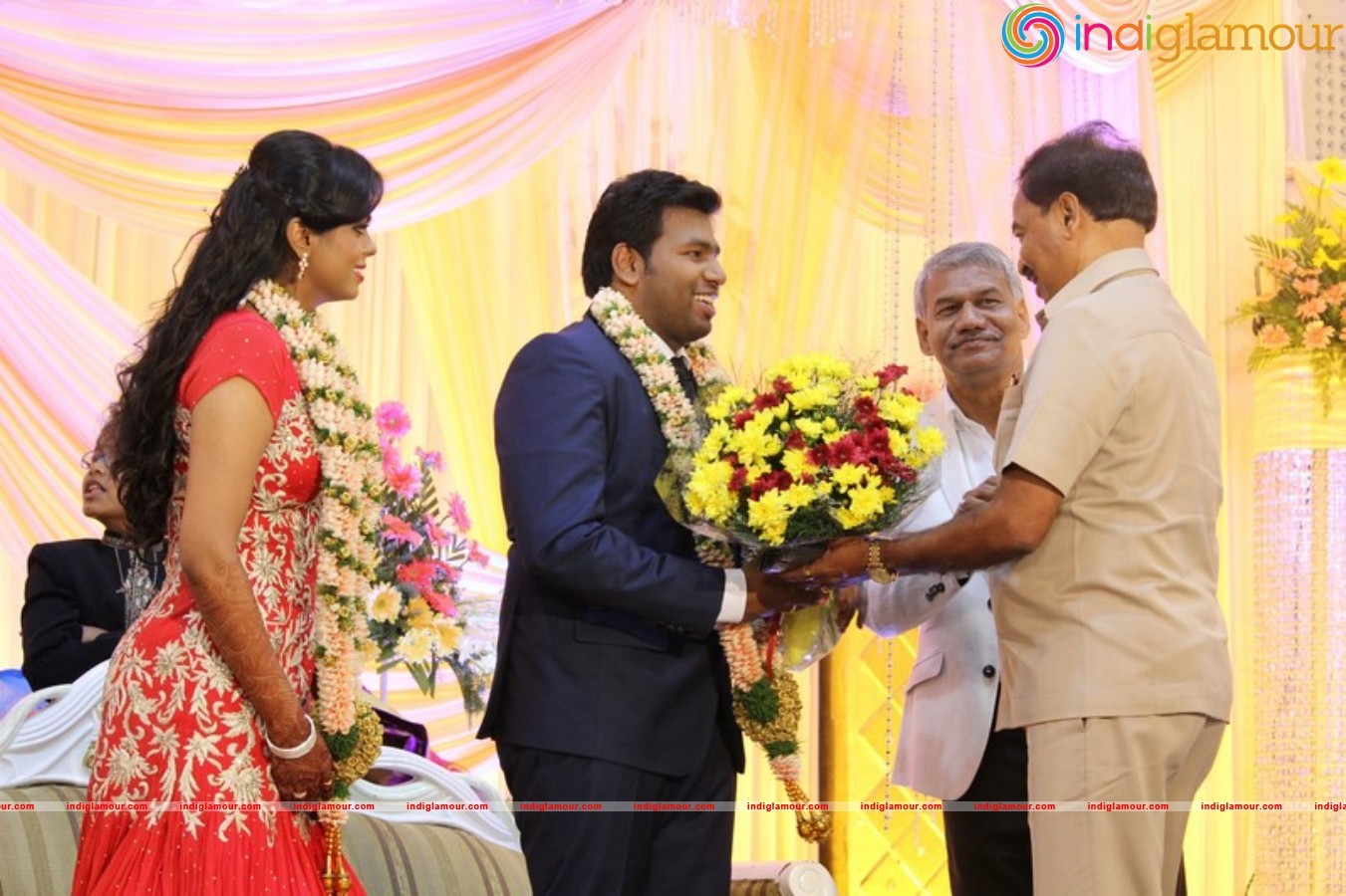Chinnappa Devar Grand son Wedding Reception stills Event hd photo