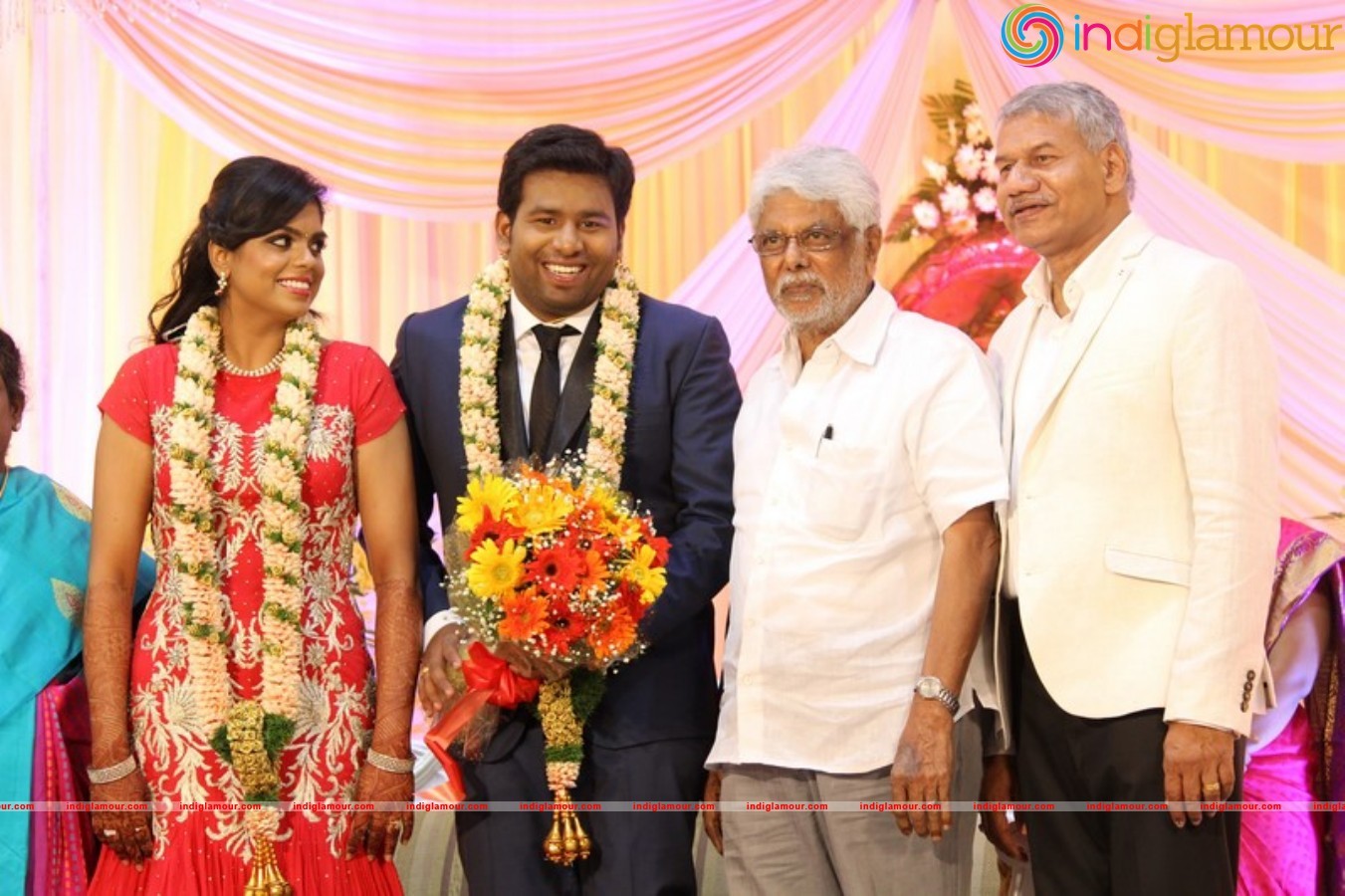 Chinnappa Devar Grand son Wedding Reception stills Event hd photo