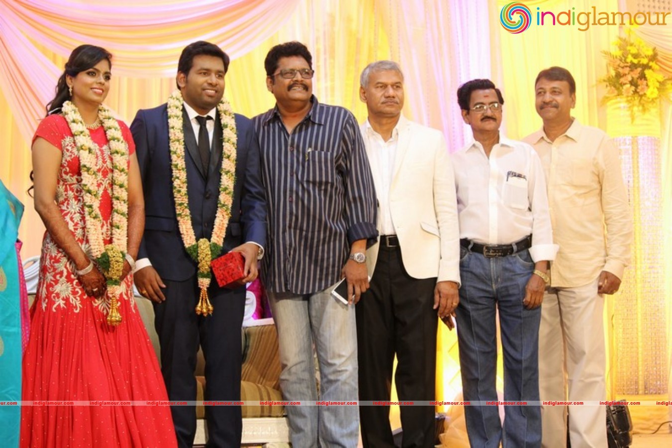 Chinnappa Devar Grand son Wedding Reception stills Event hd photo