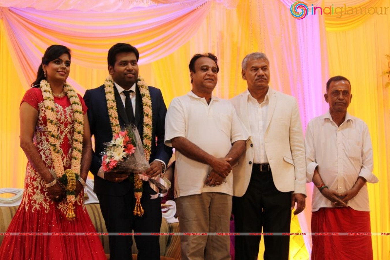 Chinnappa Devar Grand son Wedding Reception stills Event hd photo