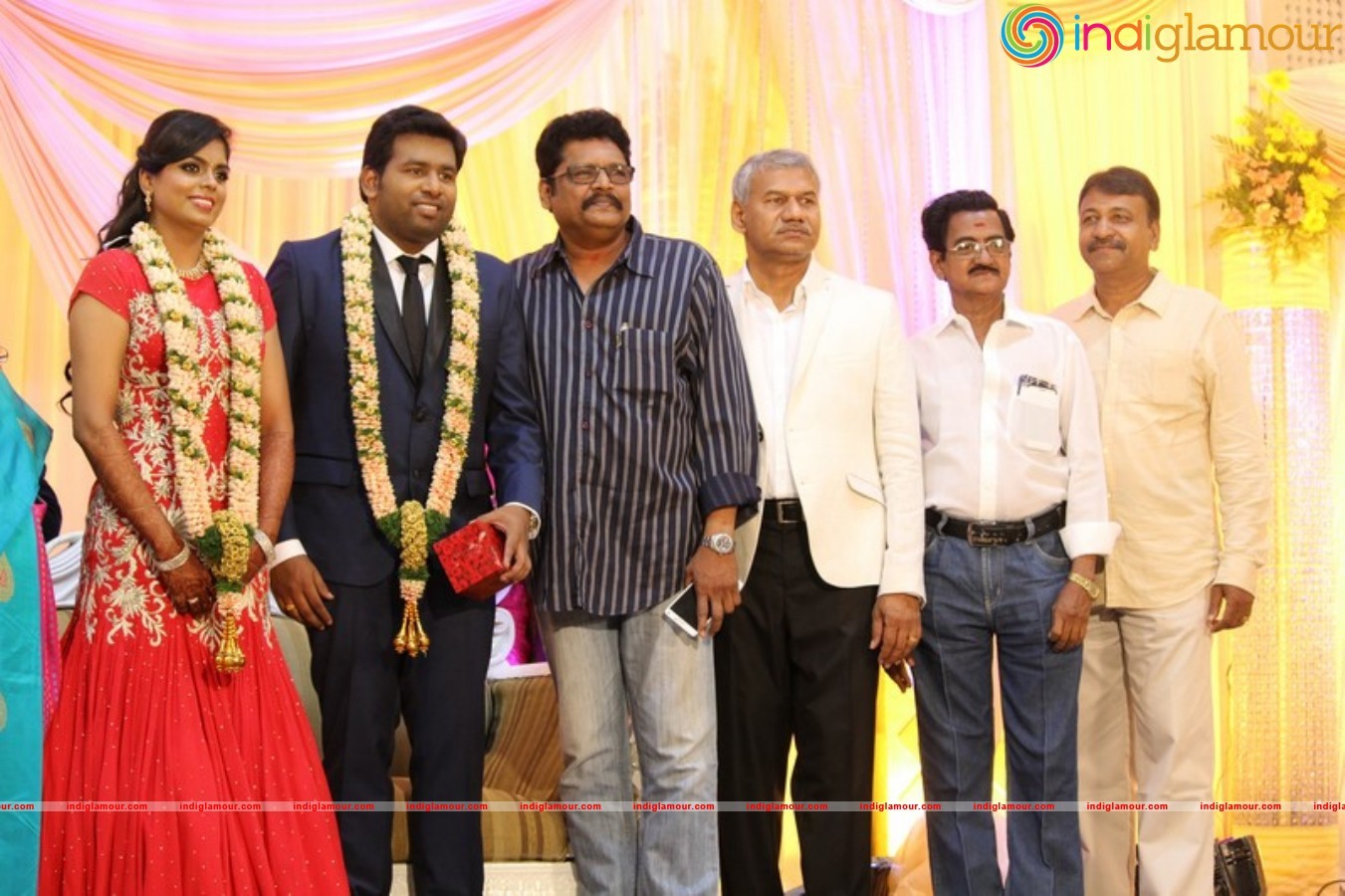 Chinnappa Devar Grand son Wedding Reception stills Event hd photo