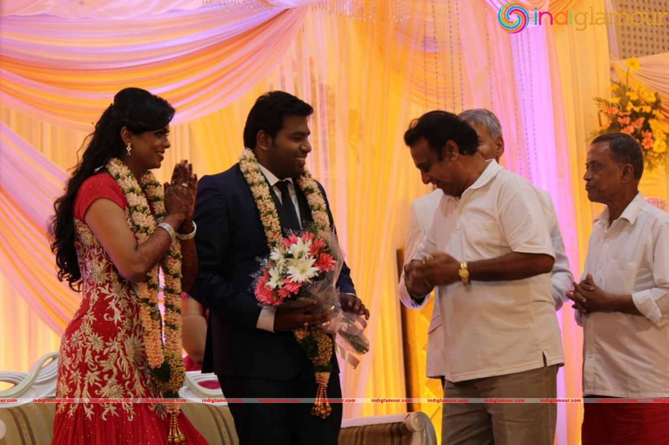 Chinnappa Devar Grand son Wedding Reception stills Event hd photo