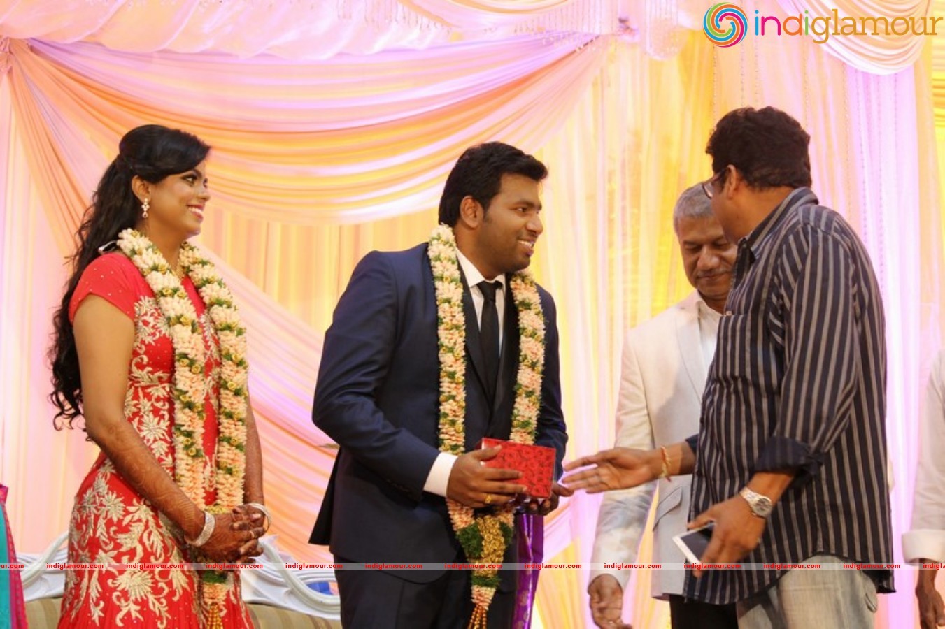 Chinnappa Devar Grand son Wedding Reception stills Event hd photo