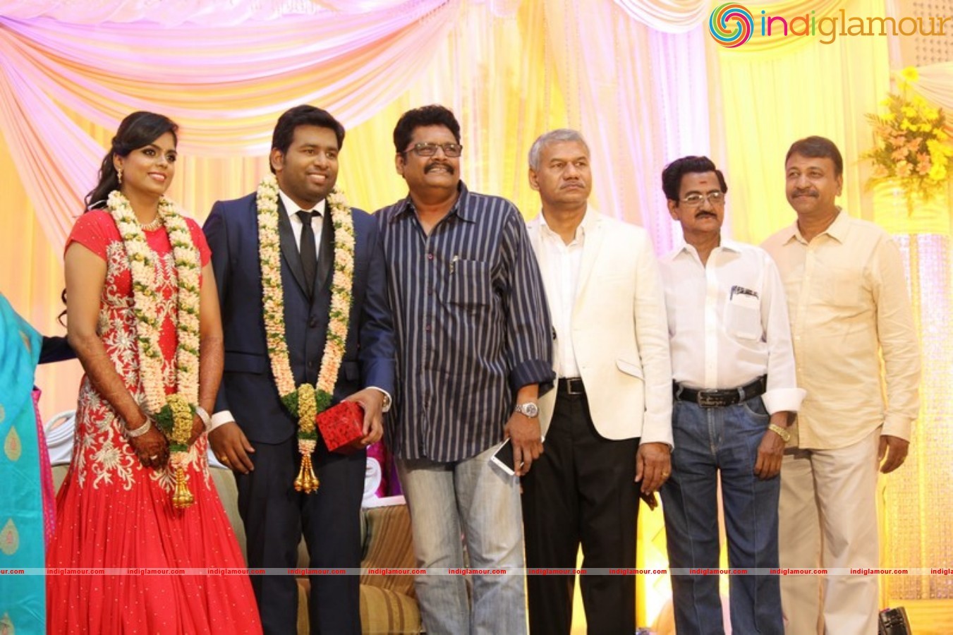 Chinnappa Devar Grand son Wedding Reception stills Event hd photo