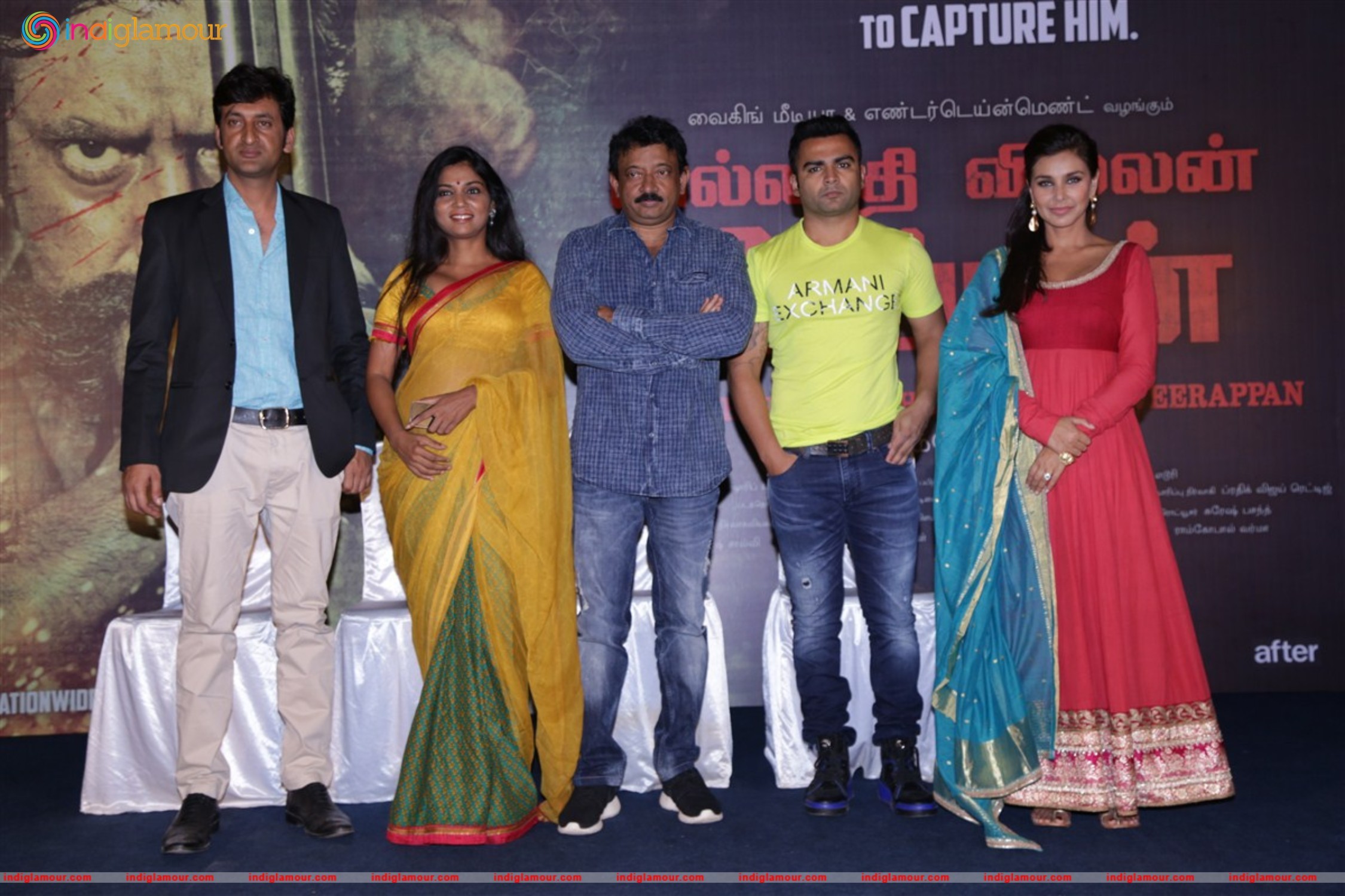 Villathi Villain Veerapan Movie Press Meet Event hd photo