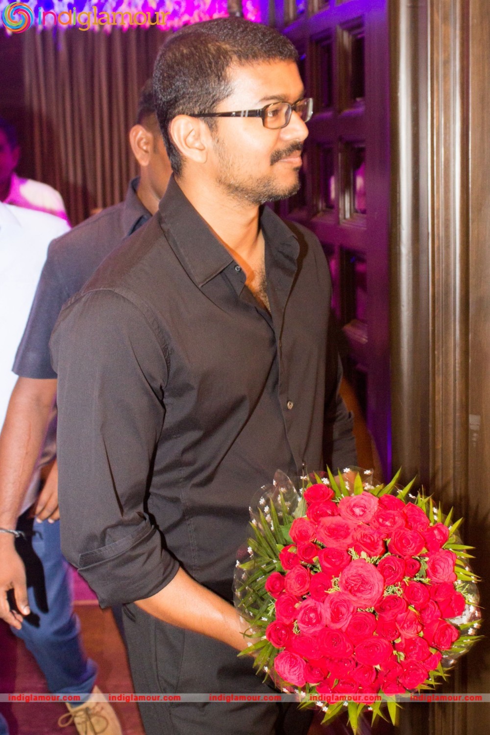 Vijay Attends Jothiram Pavithra Engagement Images Event hd photo