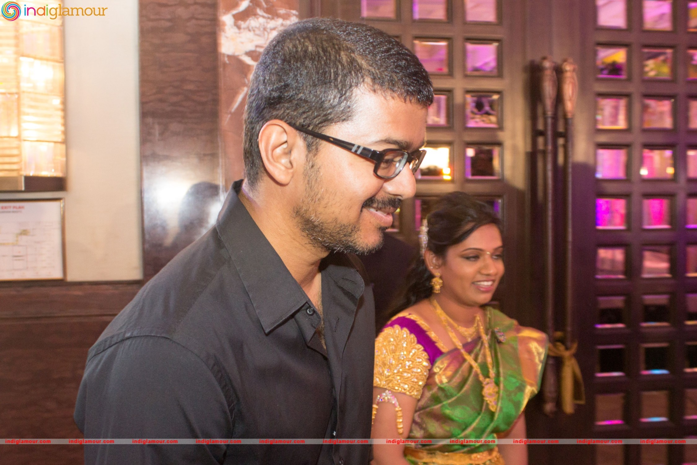 Vijay Attends Jothiram Pavithra Engagement Images Event hd photo