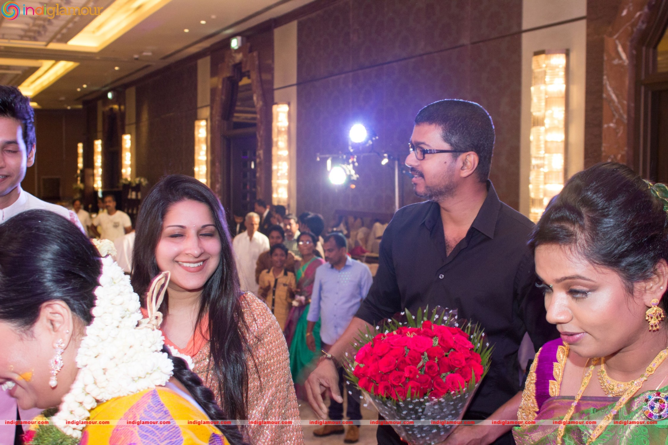 Vijay Attends Jothiram Pavithra Engagement Images Event hd photo