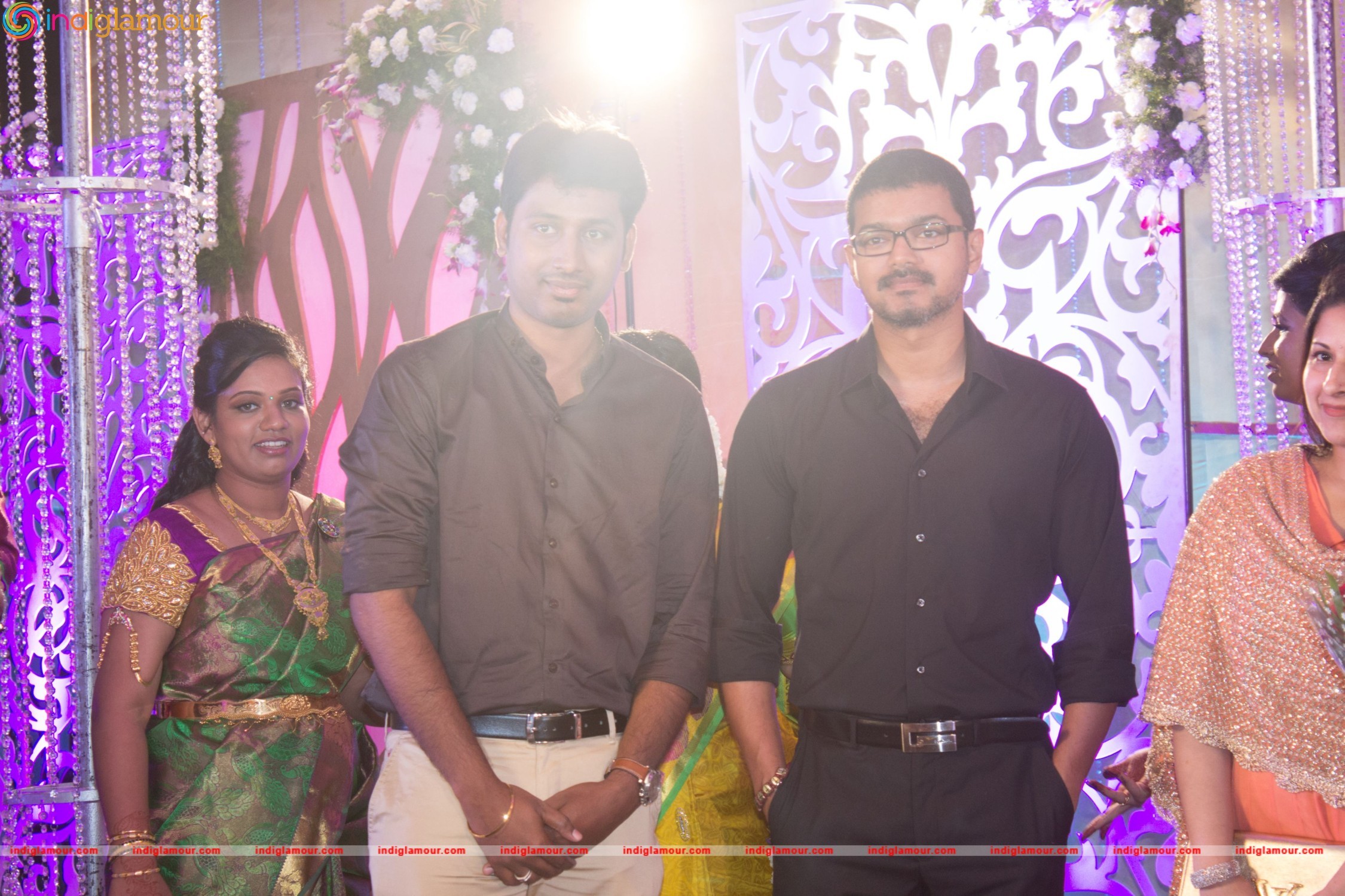 Vijay Attends Jothiram Pavithra Engagement Images Event hd photo
