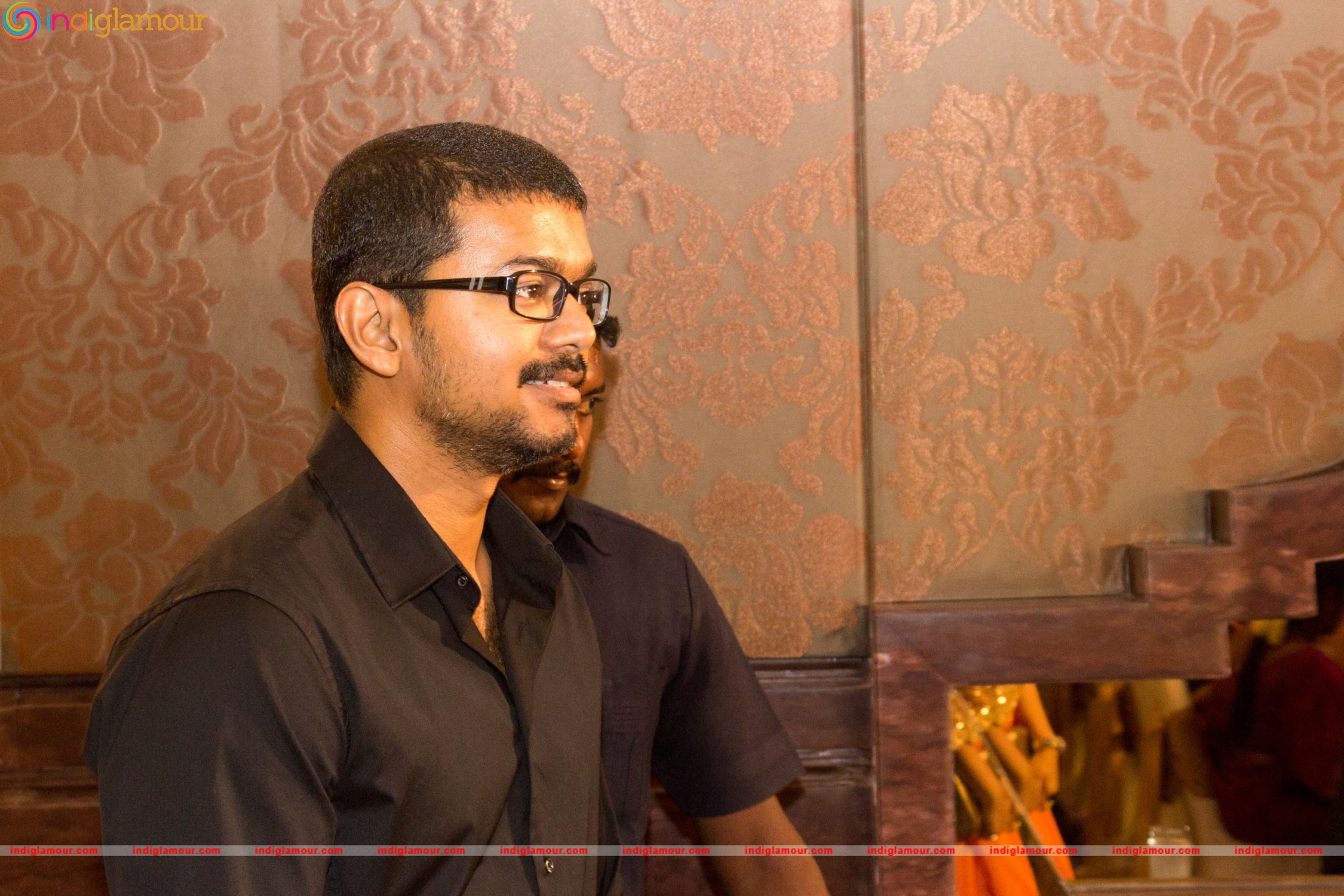 Vijay Attends Jothiram Pavithra Engagement Images Event hd photo