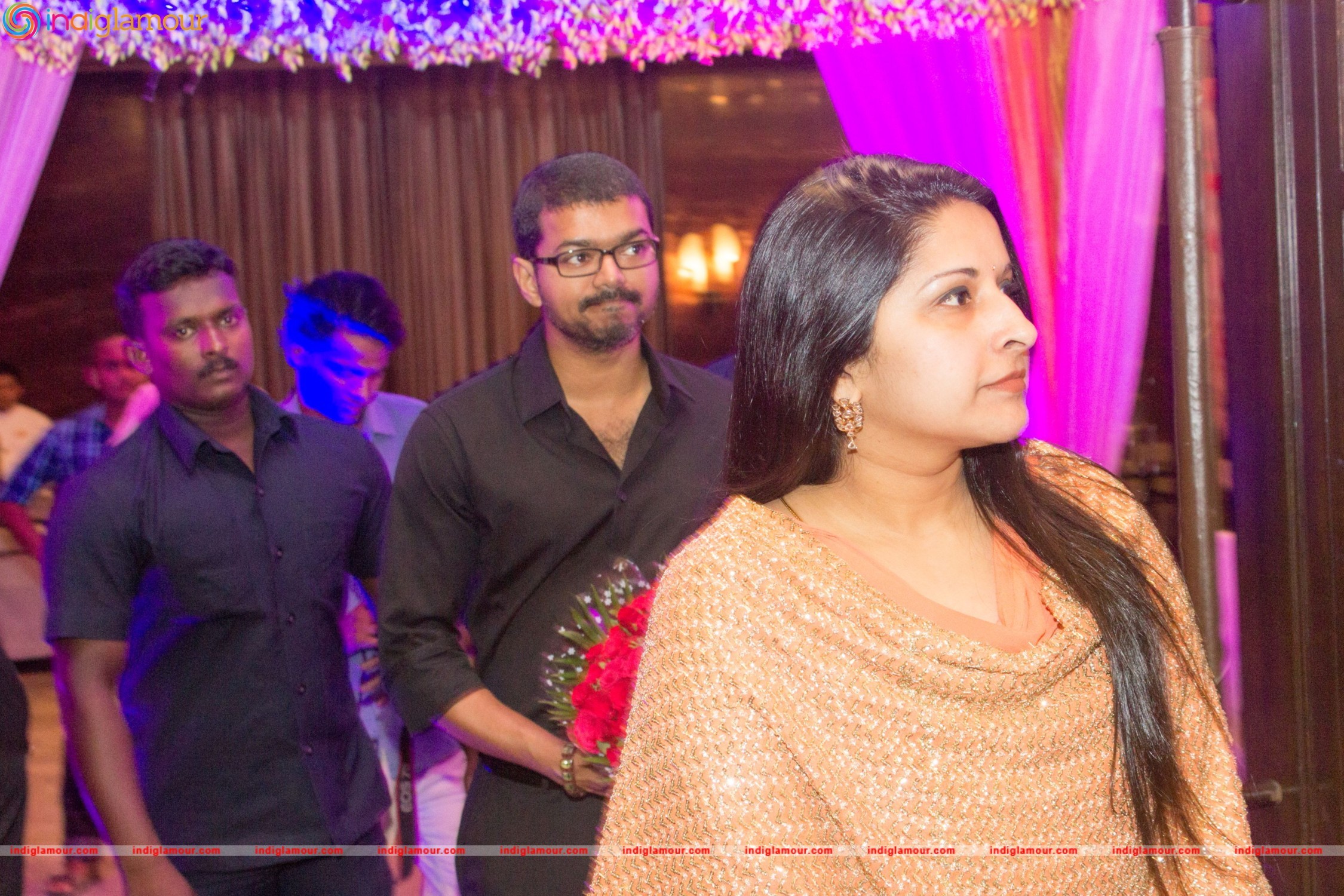 Vijay Attends Jothiram Pavithra Engagement Images Event hd photo