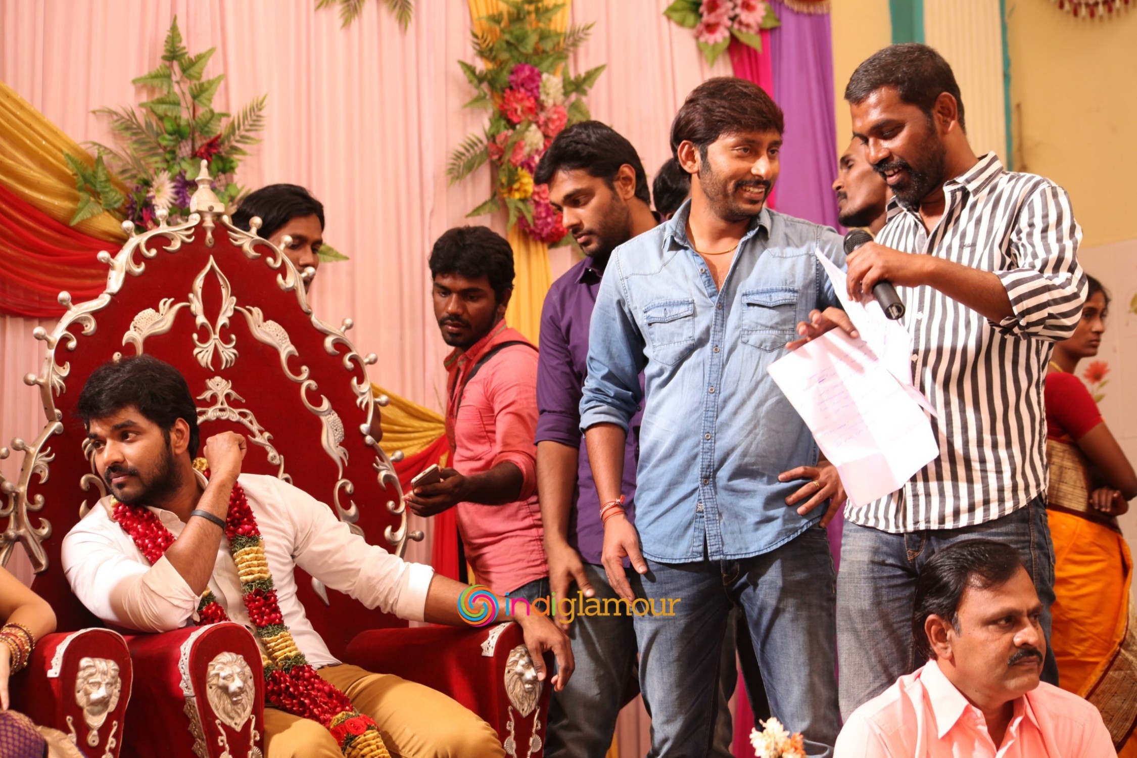 Pugazh Movie Working Stills Movie hd photo