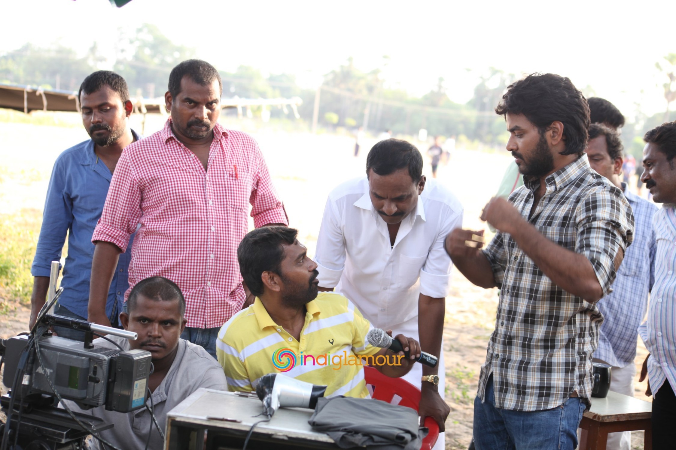 Pugazh Movie Working Stills Movie hd photo