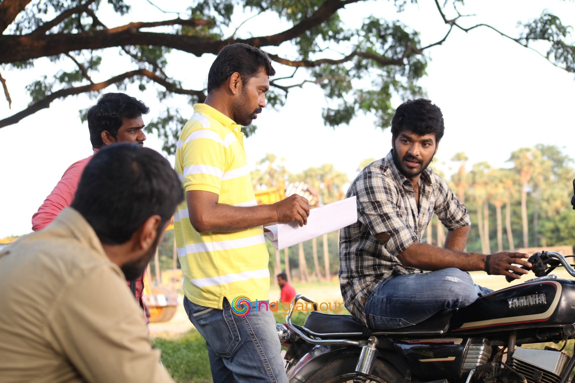 Pugazh Movie Working Stills Movie hd photo