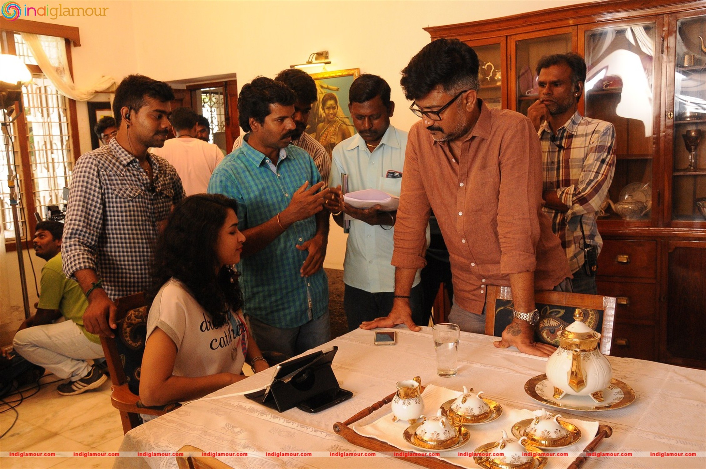 Unnodu Ka Movie Working Stills Movie hd photo