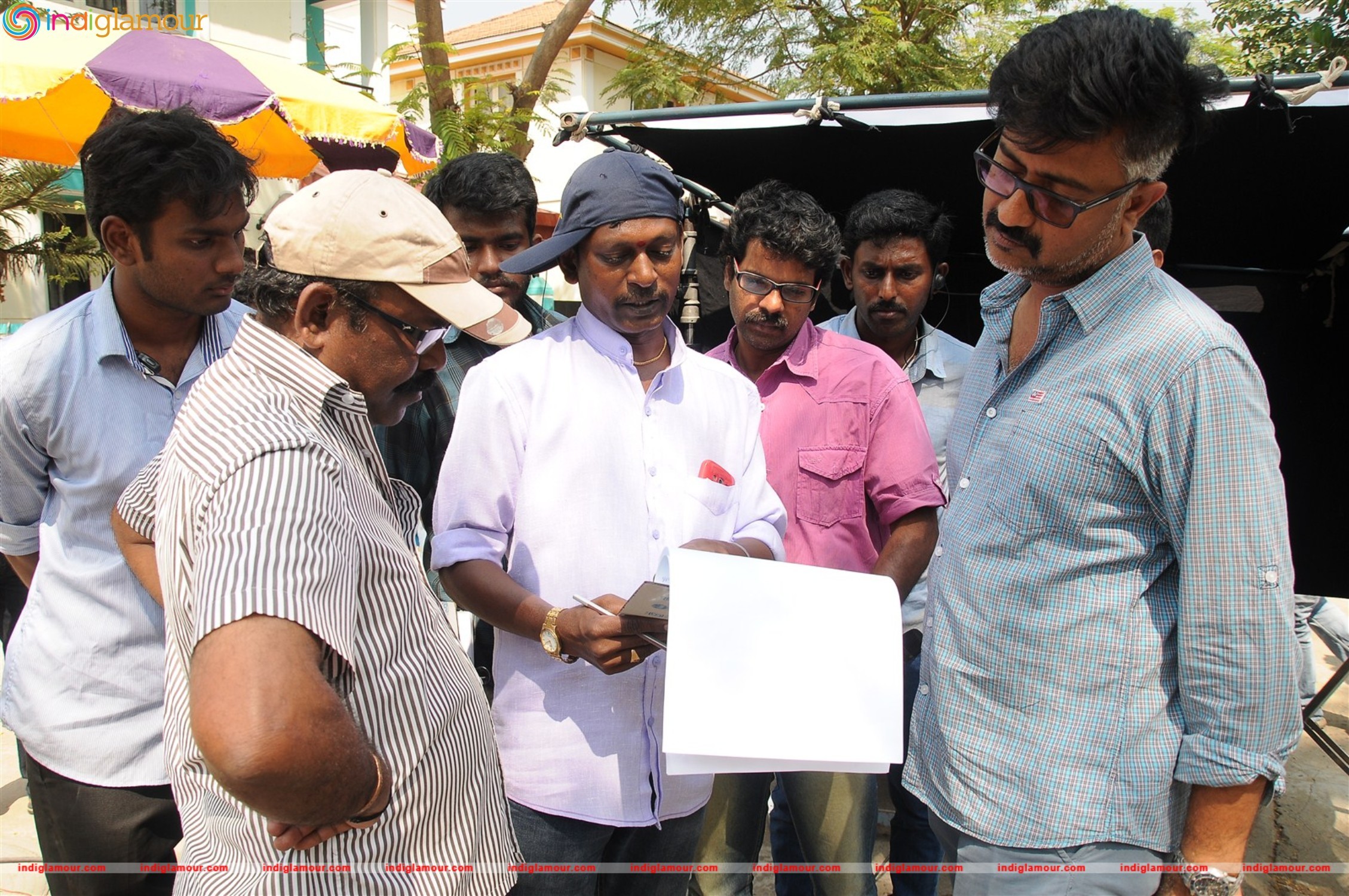 Unnodu Ka Movie Working Stills Movie hd photo