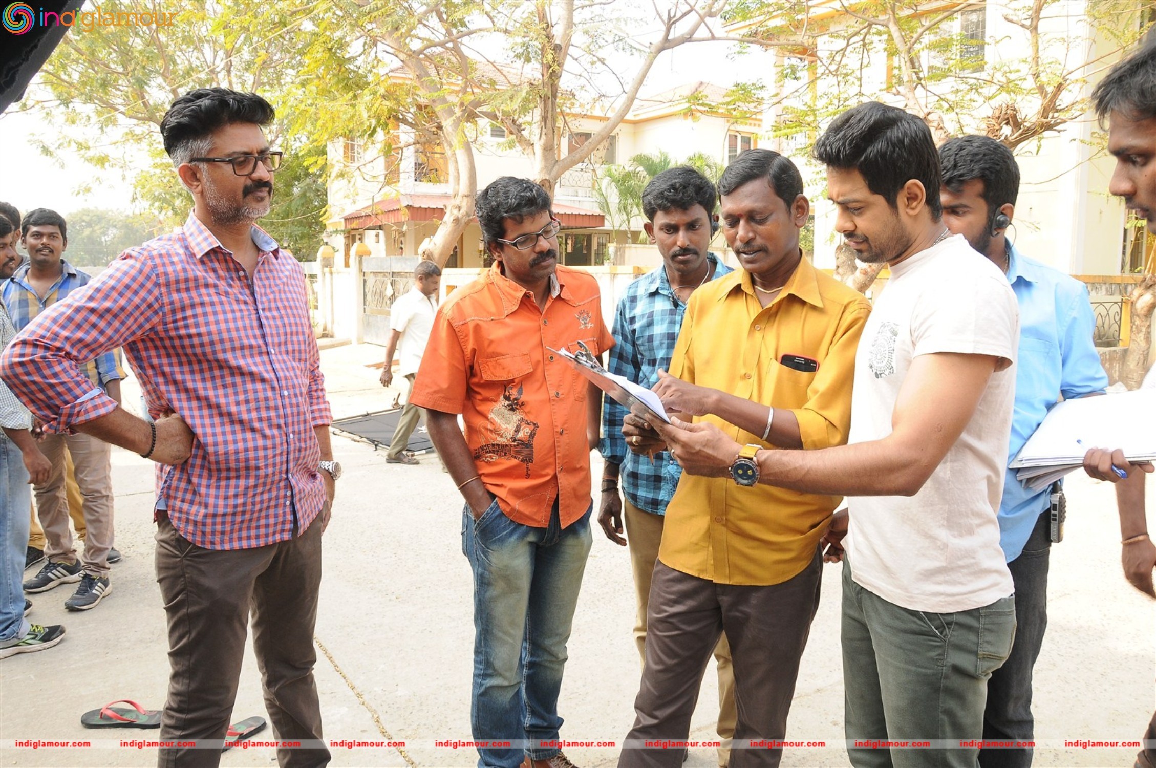Unnodu Ka Movie Working Stills Movie hd photo