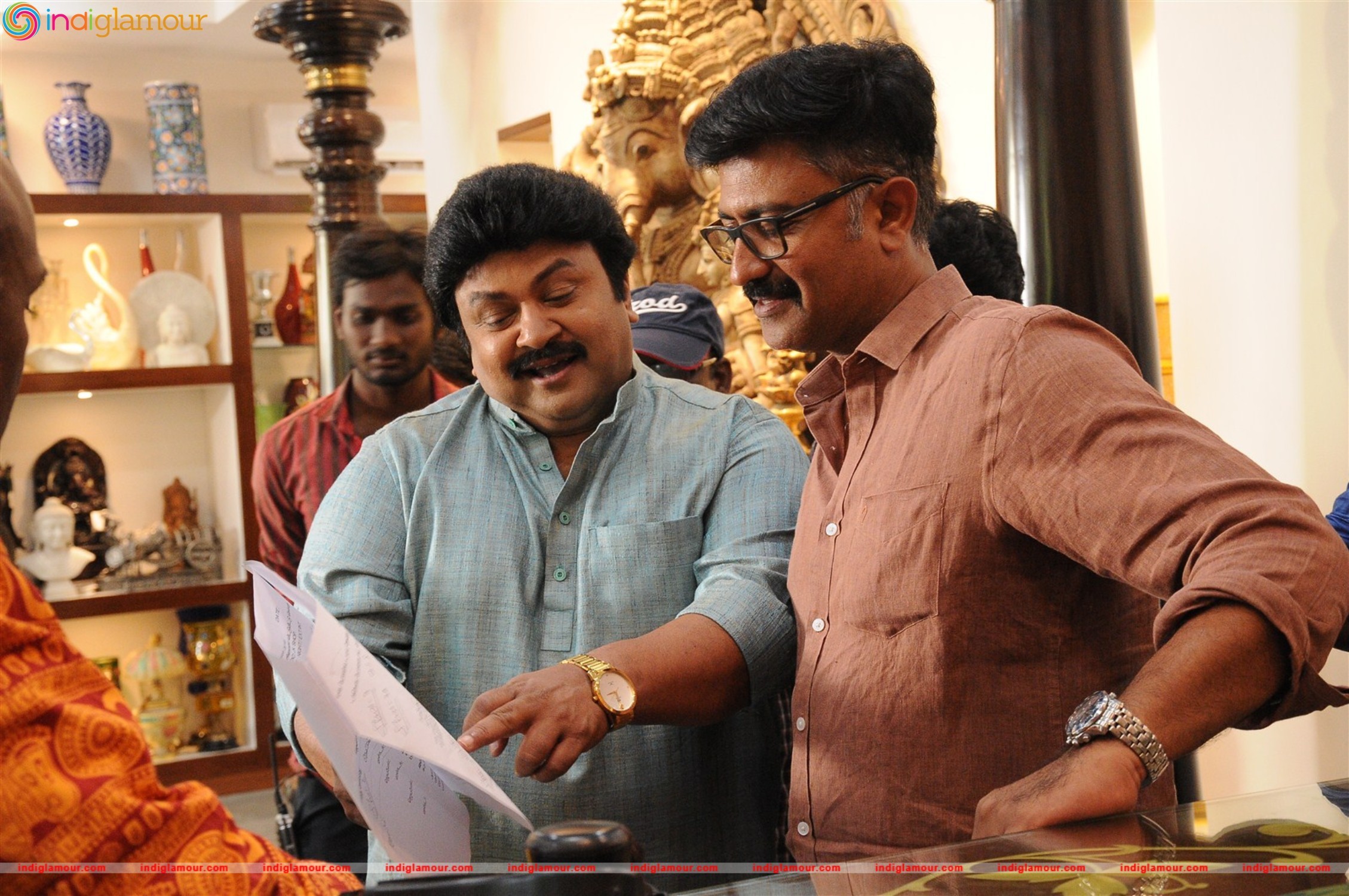 Unnodu Ka Movie Working Stills Movie hd photo