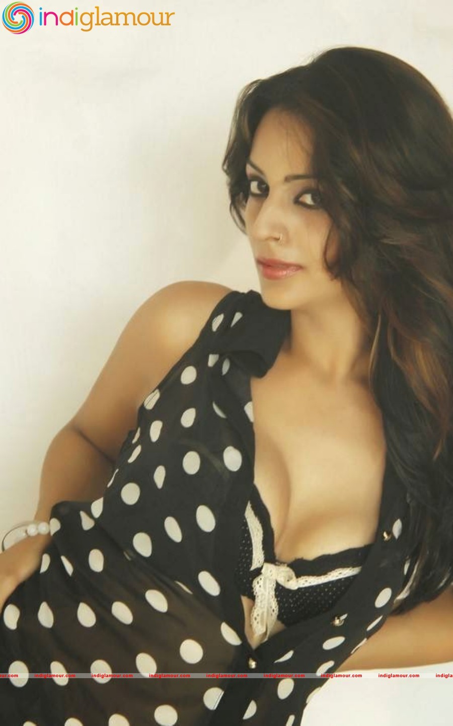 Leena Kapoor Photoshoot Stills in Black Dress Actress hd photo
