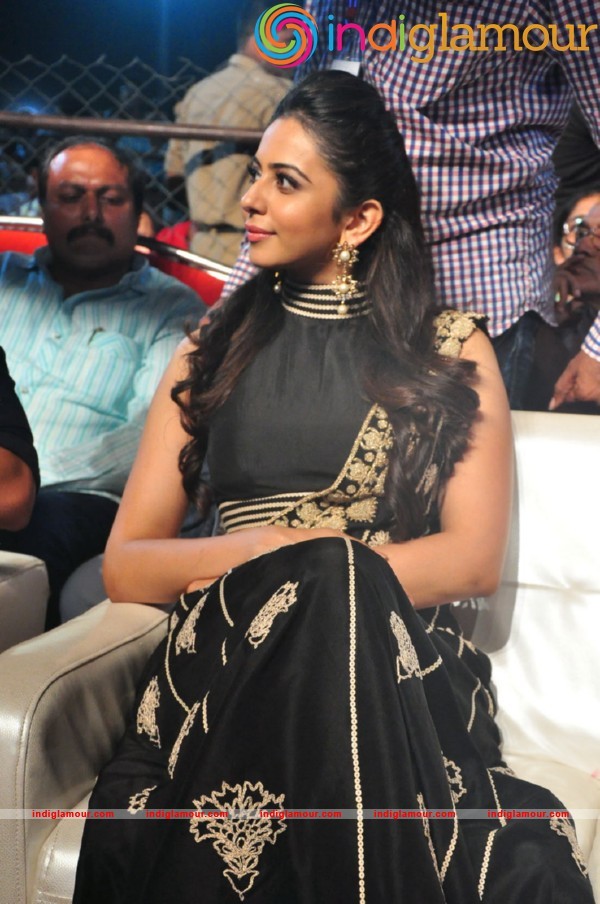 Rakul Preet Singh At Sarrainodu Blockbuster Function Actress hd photo