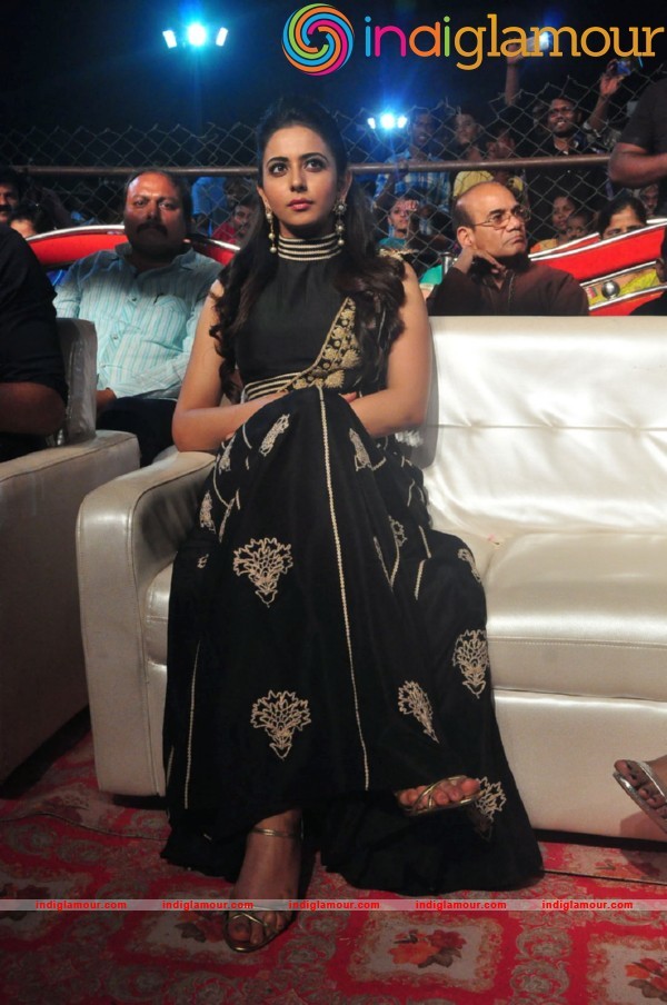 Rakul Preet Singh At Sarrainodu Blockbuster Function Actress hd photo