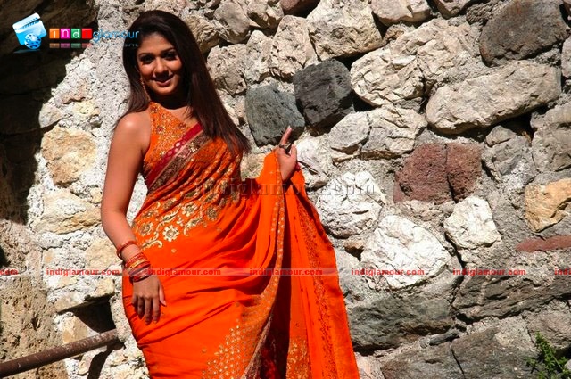 Nayantara in Orange Actress hd photo