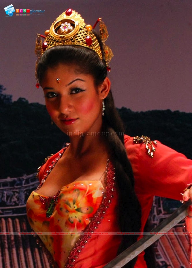 Nayantara in Orange Actress hd photo