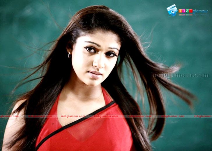 Nayantara in Red Actress hd photo