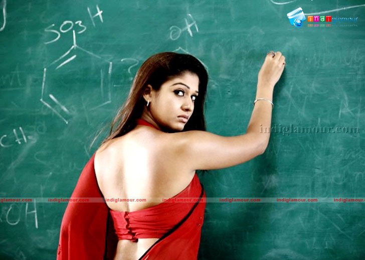 Nayantara in Red Actress hd photo