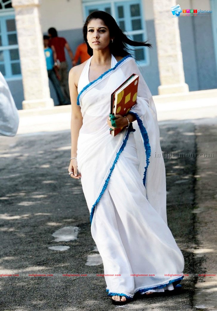 Nayantara in White Actress hd photo