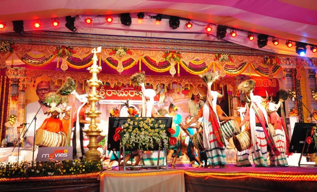 Srirama Rajyam Music Out Bhadrachalam Event hd photo
