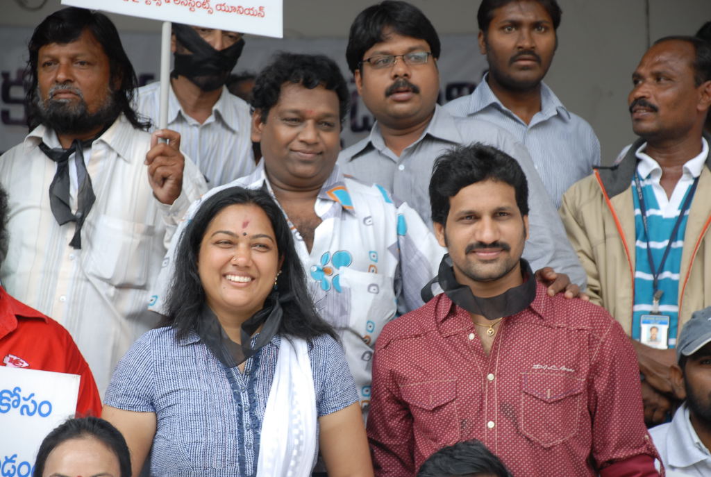 Tollywood Stars Support Anna Hazare Activities Event hd photo